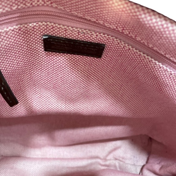 Dooney & Bourke Rare Soft Patent Leather Satchel Tote Chocolate Brown Big Purse - Picture 11 of 14